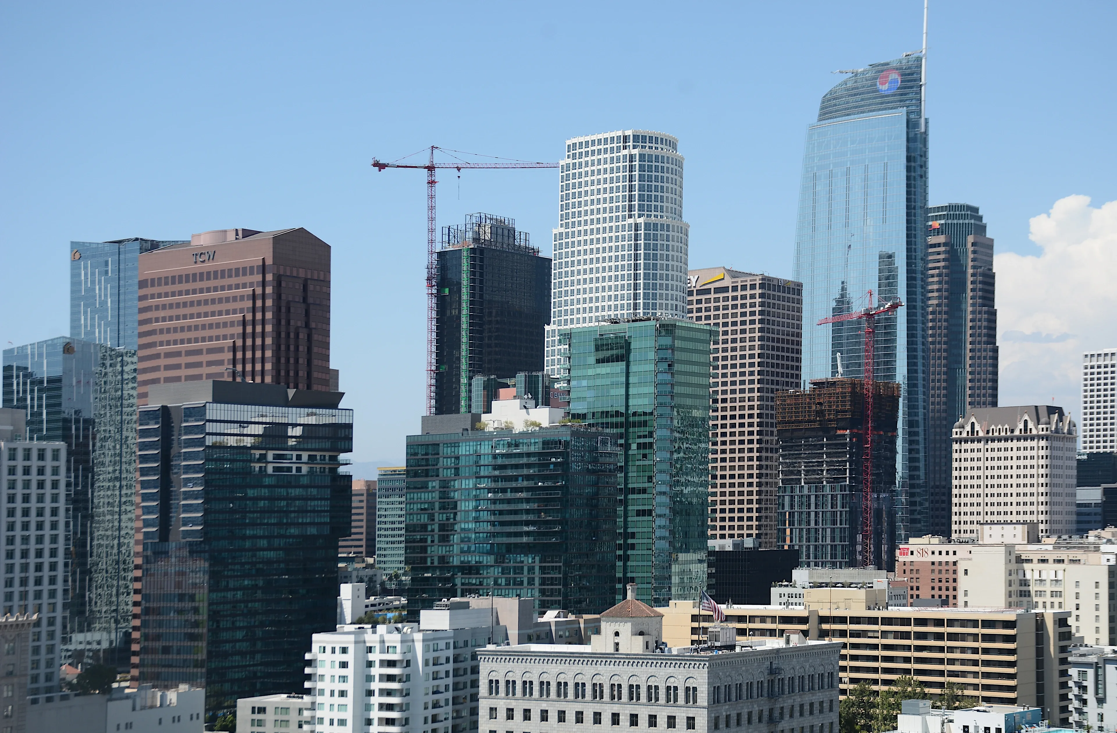 Daytime view of Los Angeles