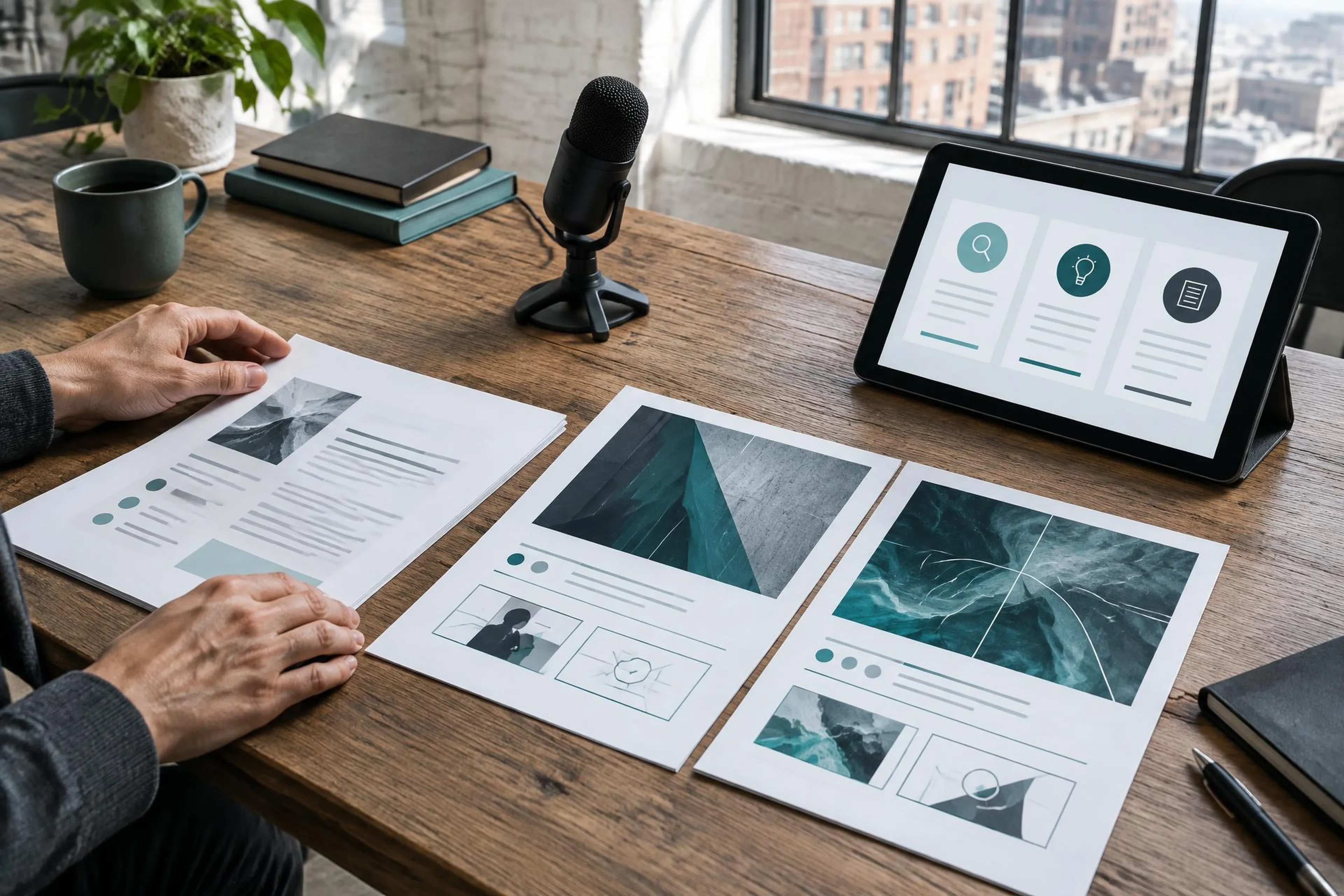 Illustrative scene: Define the opportunity before selecting channels