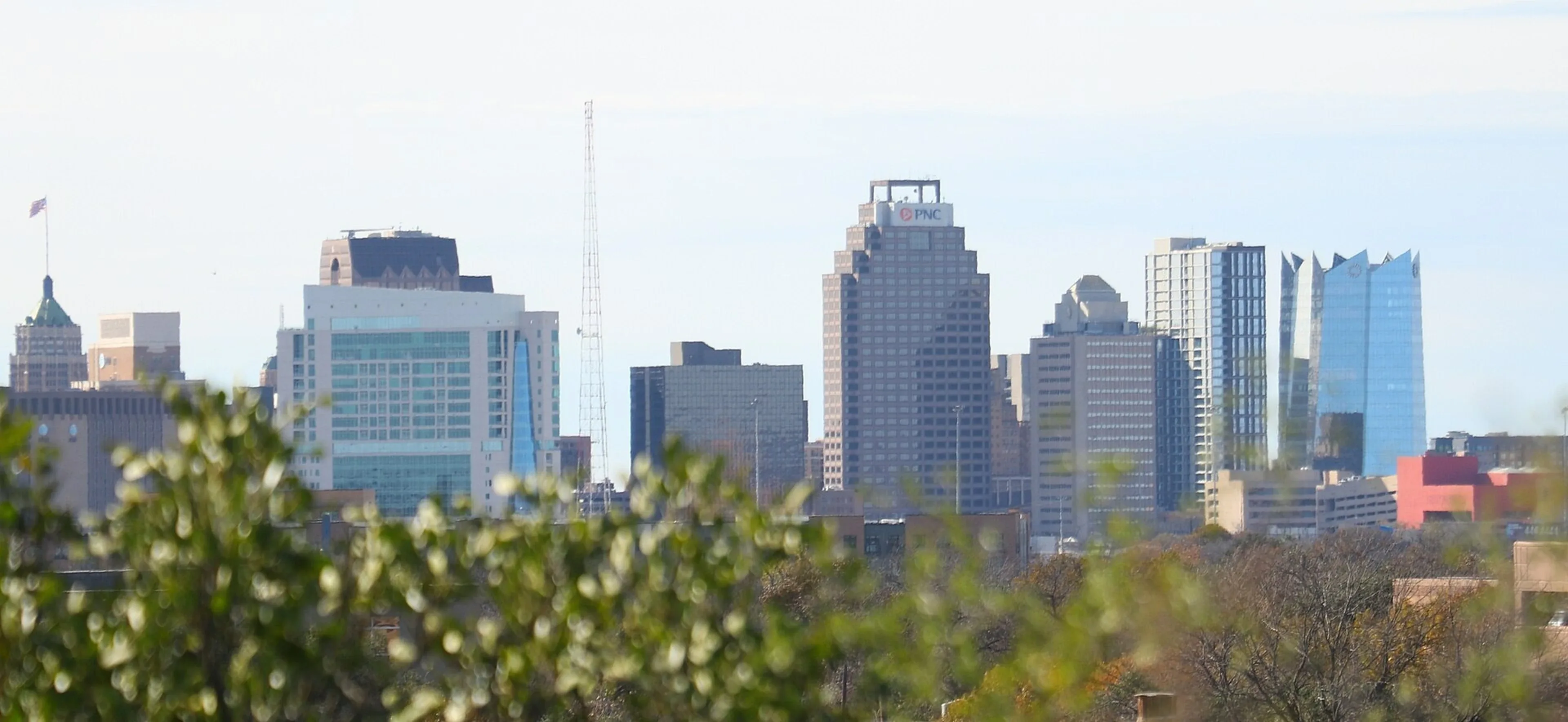 Daytime view of San Antonio