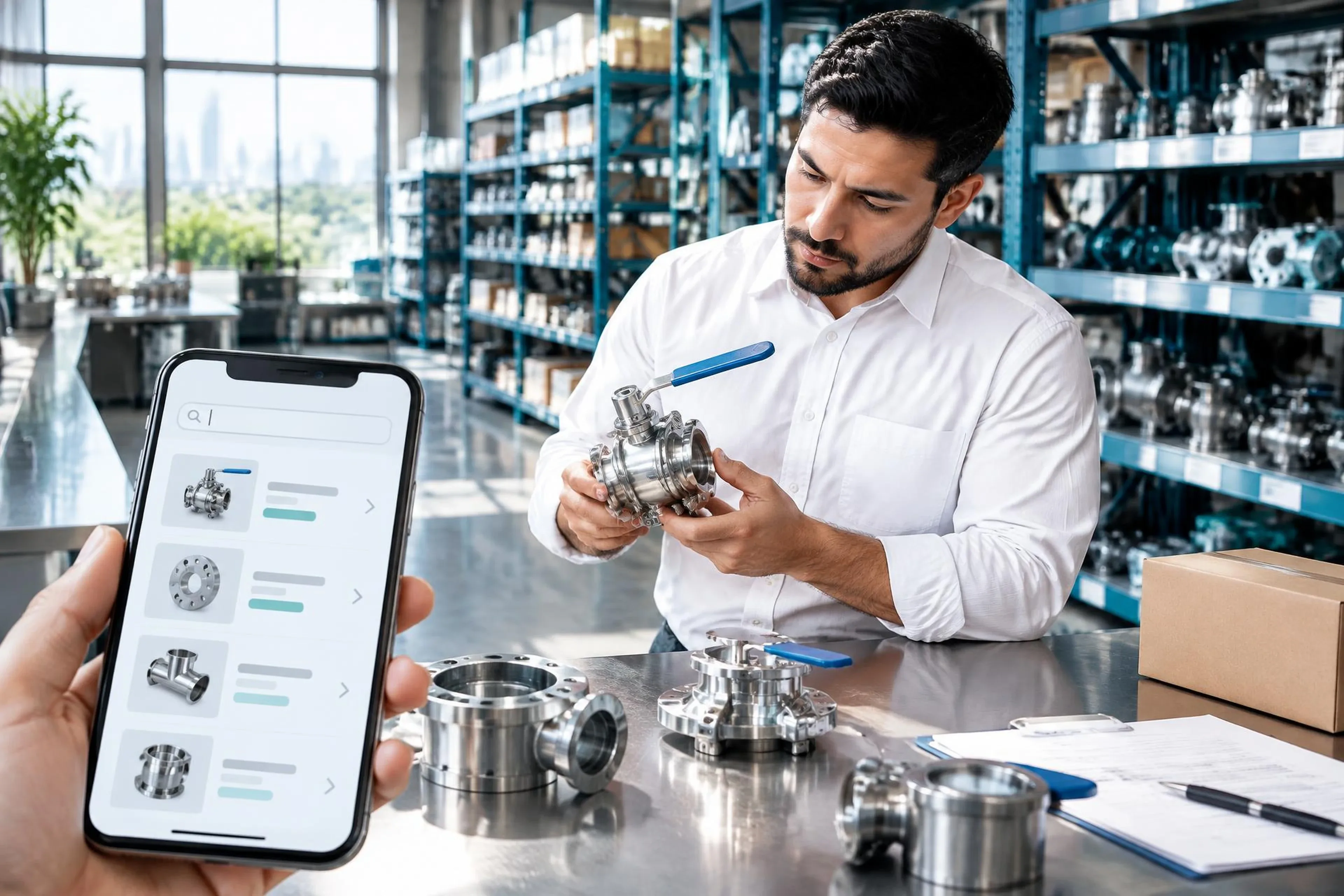 Illustrative scene: Make specialist capabilities searchable