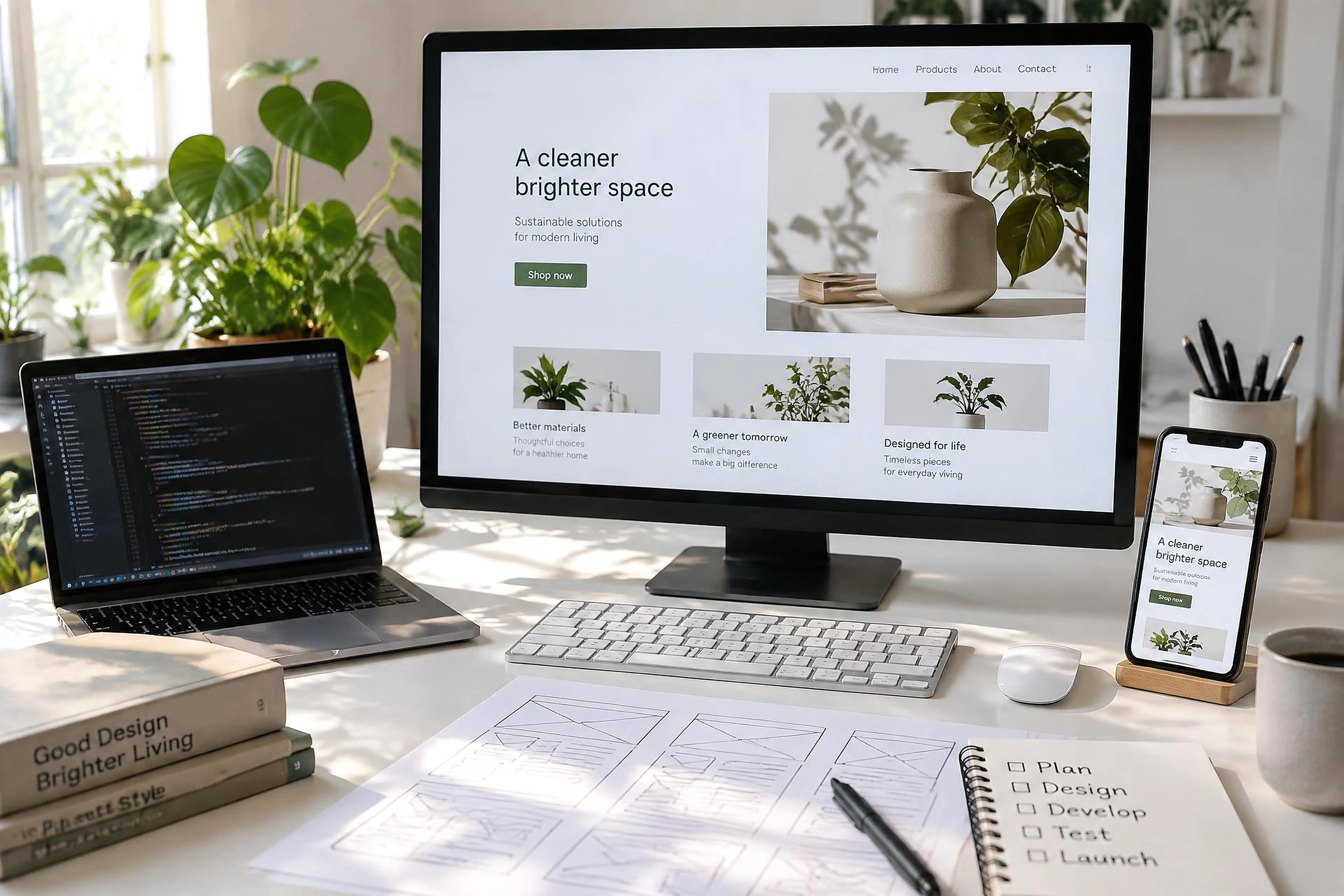 Web development and responsive testing across devices
