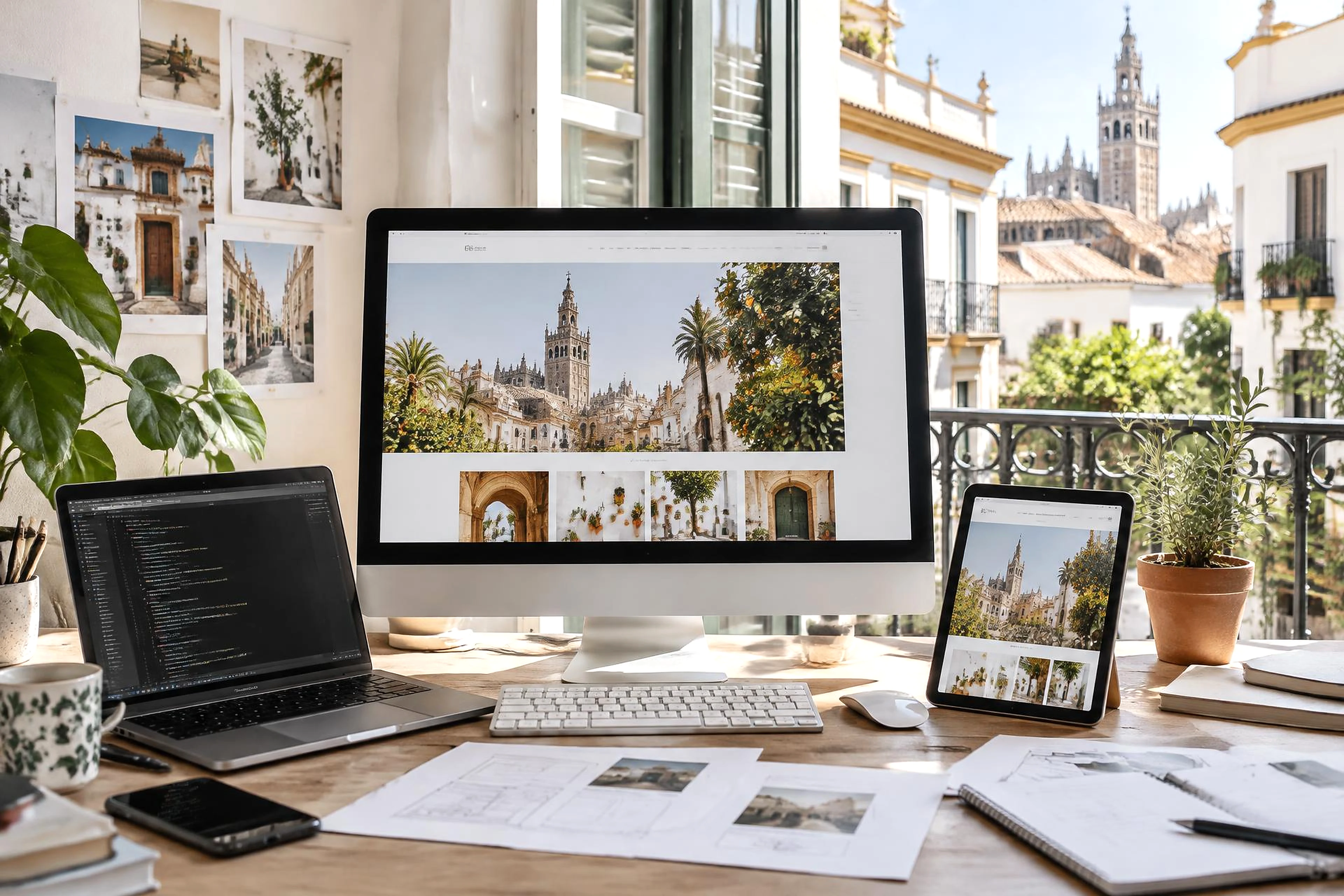Desarrollo web y pruebas de un sitio en distintos dispositivos · España
